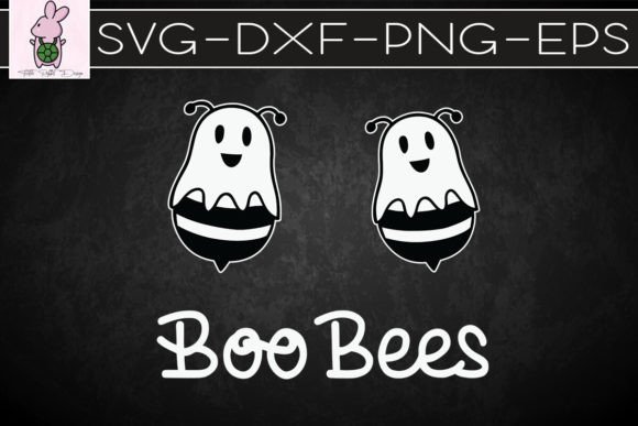 Boo Bees Funny Boo Halloween SVG