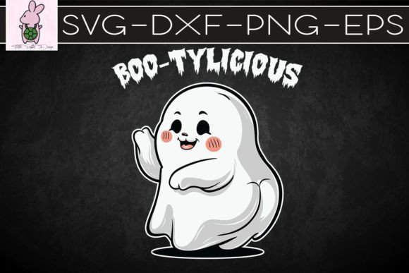 Bootylicious Funny Dancing Ghost Pun SVG