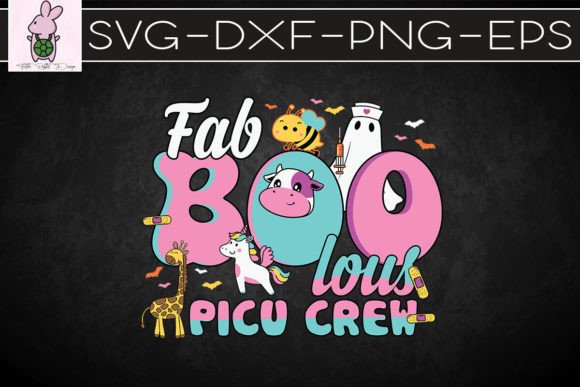 Fab Boo Lous Picu Crew Halloween SVG