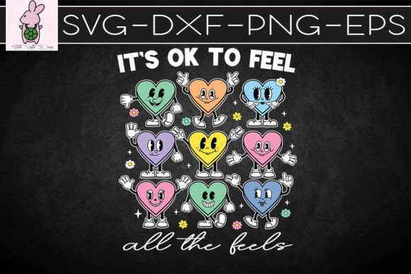 Feel All the Feels Mental Health SVG