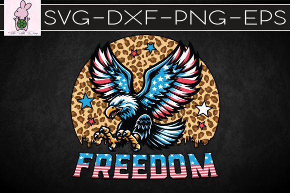 Freedom USA Patriotic Eagle SVG