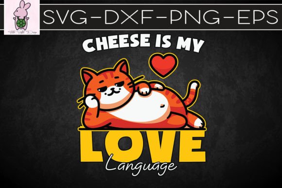 Garfield Cheese is My Love SVG