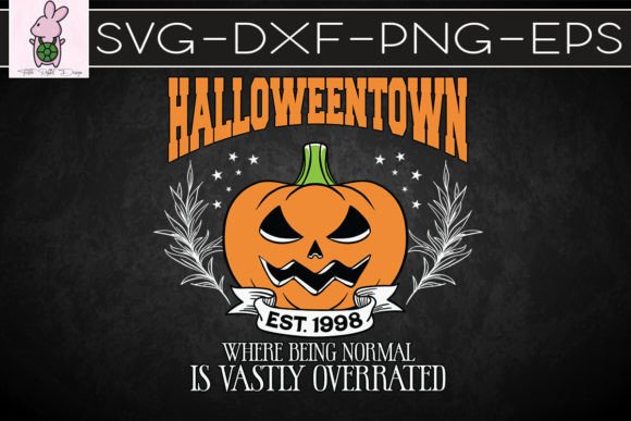 Halloweentown Halloween Pumpkin SVG