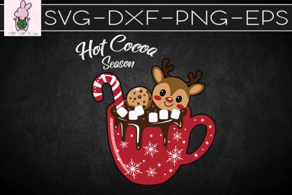 Hot Cocoa Season Christmas SVG