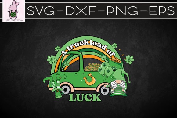 Irish Leprechaun Truck SVG