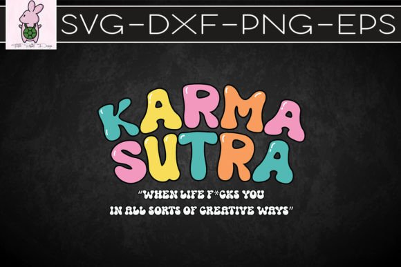 Karma Sutra Retro Karma SVG