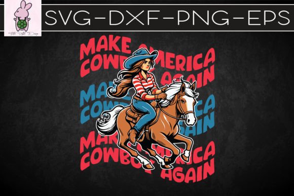 Make America Cowgirl Cowboy Again SVG