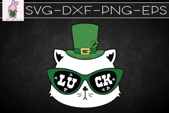 St Patricks Day Cat SVG