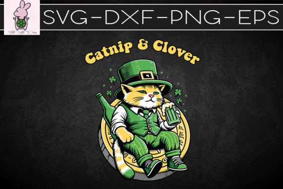 St Patricks Leprechaun Cat SVSG